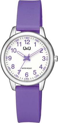 Q&Q Qc15J324 Purple Rubber Strap