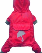 Doggy Dolly Αδιάβροχο Red Medium