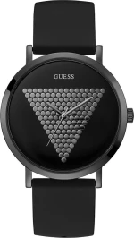 Guess Black Rubber Strap W1161G2