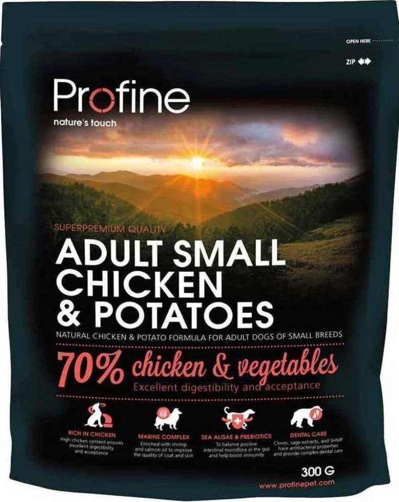 Profine Dog Adult Small Breed Chicken & Potatoes 0.3kg