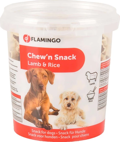 Flamingo Chew'n Snack Lamb/Rice 500gr