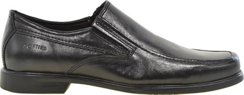 SOFTIES 4771 Μαύρα Ανδρικά Μοκασίνια