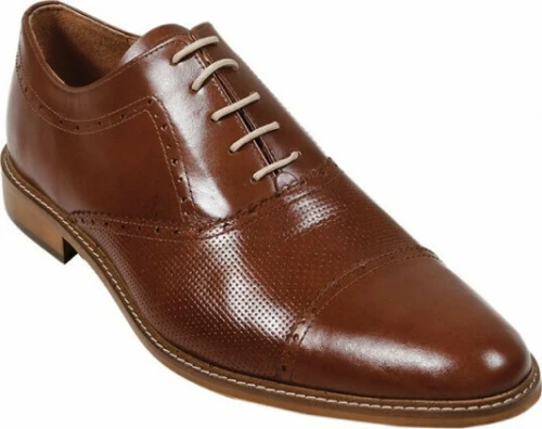 Bigshoes KL30101-09 Δερμάτινο Dress Ταμπά