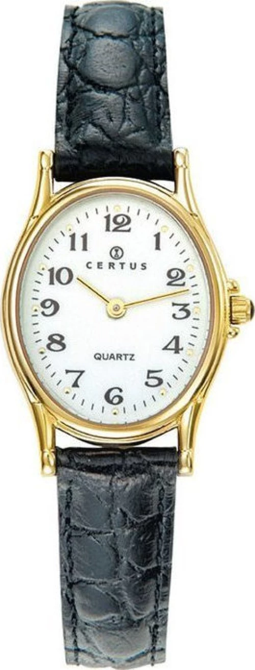 Certus 646461 Black Leather Strap