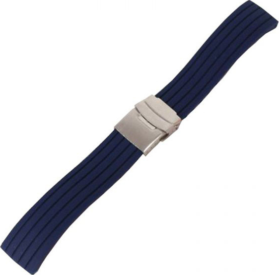 ΛΟΥΡΑΚI ΣΙΛΙΚΟΝΗΣ 8835BL 20mm MAXI Μπλέ