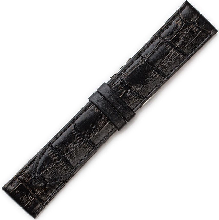 ΛΟΥΡΑΚI ΔΕΡΜΑΤΙΝΟ MAXI 0219BK 24 mm