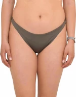 Bluepoint Μαγιό slip tanga Basic 906584 - χακί
