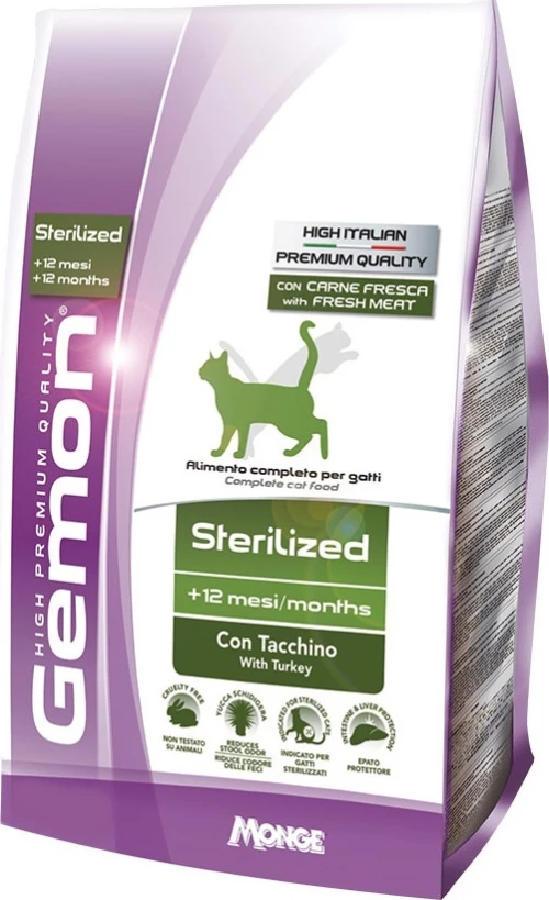Monge Gemon Sterilized Turkey 10kg