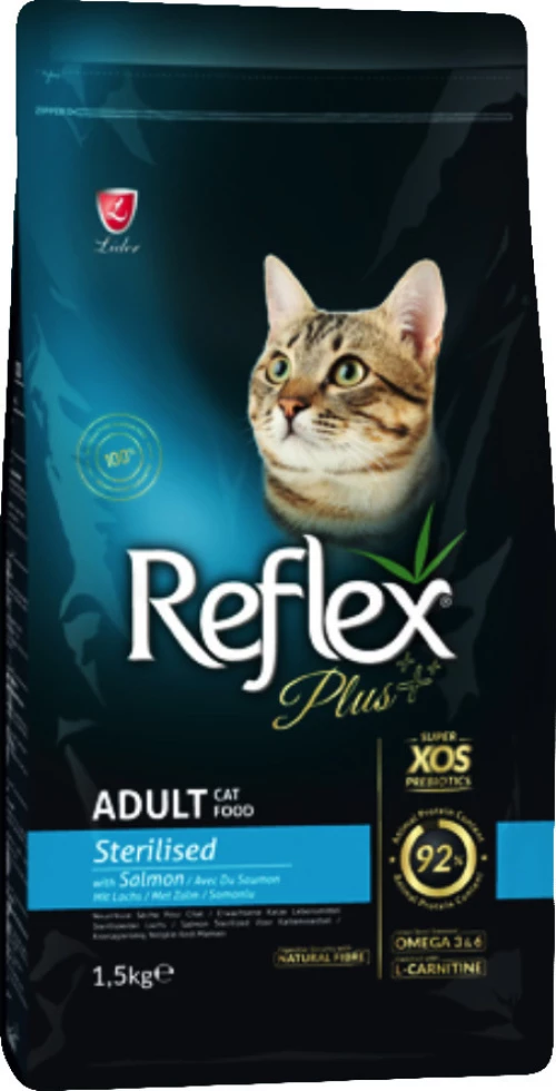 Reflex Plus Cat Sterilised Salmon 1.5kg