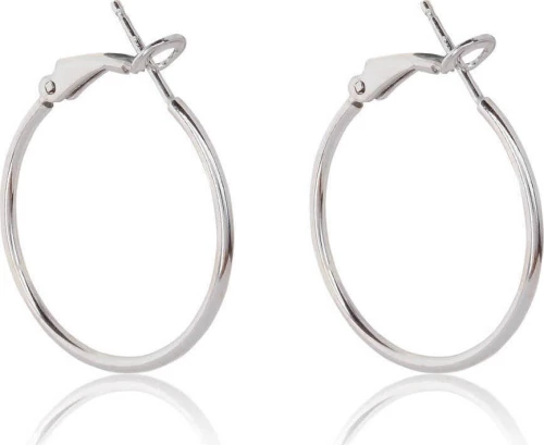 Κρίκοι μεσαίοι ασημένιοι