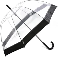 Happy Rain Ομπρέλα Βροχής με Μπαστούνι 40973 Black