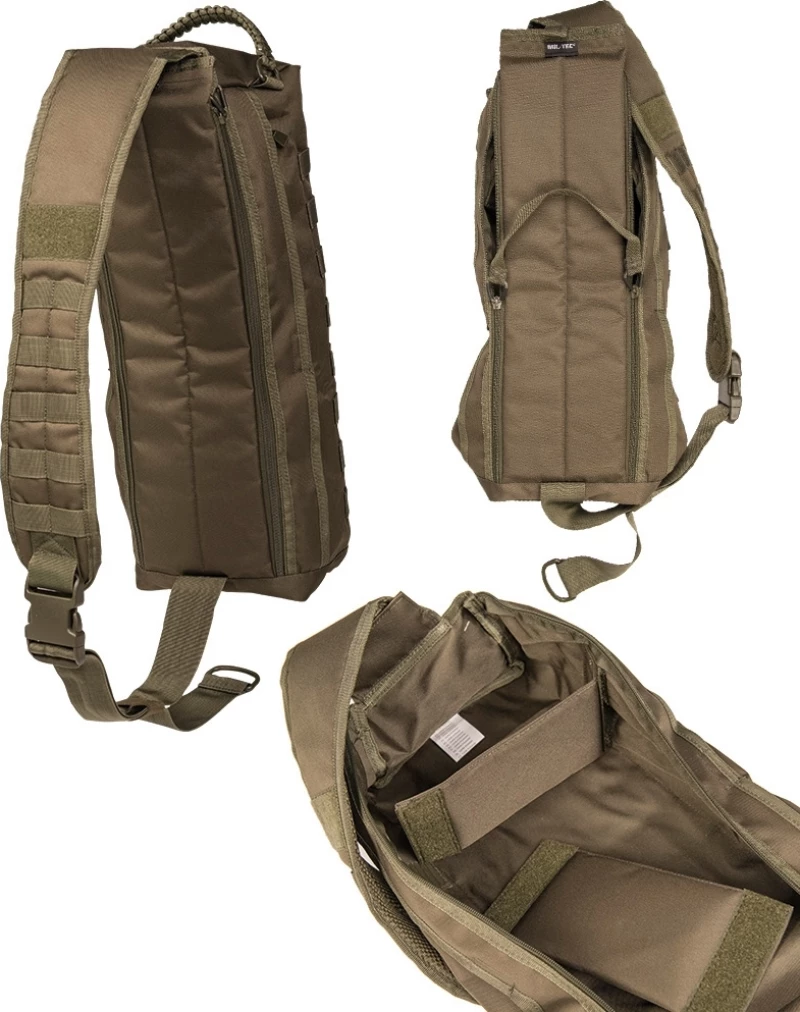 Mil-Tec Sling Bag Tanker Black 15lt