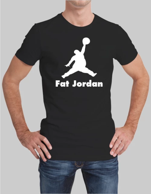 Fat Jordan t-shirt - BLACK
