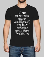 Kidnapped t-shirt - BLACK