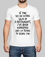 Kidnapped t-shirt - BLACK