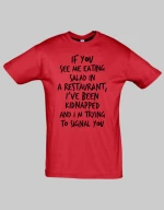 Kidnapped t-shirt - BLACK