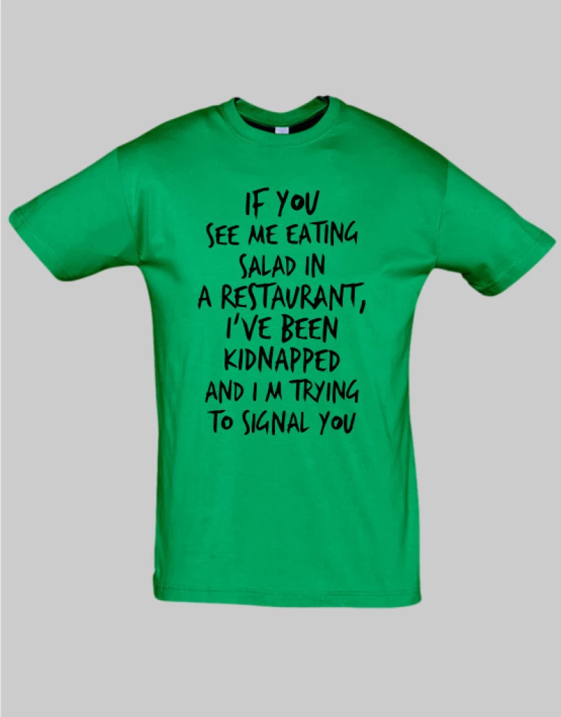 Kidnapped t-shirt - BLACK