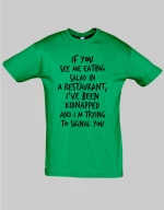 Kidnapped t-shirt - BLACK