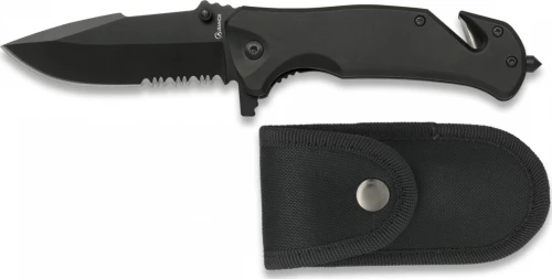 Albainox Pocket Knife Black Serration Σουγιάς