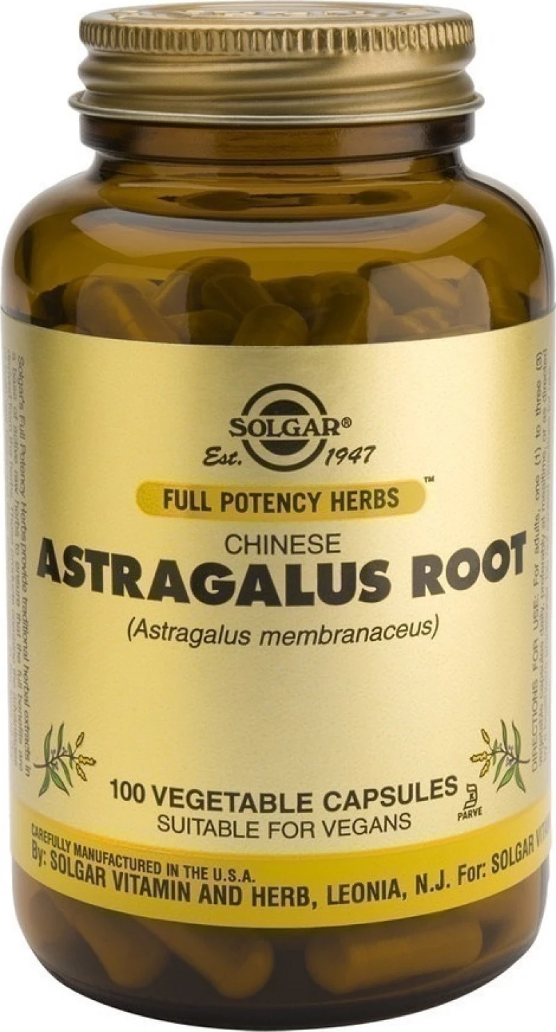 Solgar Astragalus 100 φυτικές κάψουλες
