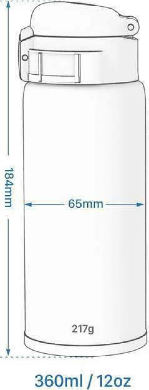 Ion8 Caféstor Reusable Cup Red 0.36lt