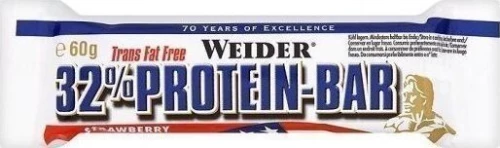 Weider 32% Protein Bar Φράουλα 60gr