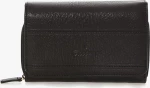 Δερμάτινο Γυναικείο Πορτοφόλι (171-3859-black)