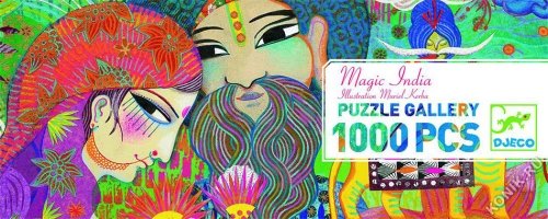 Djeco Παζλ 'Ινδία' 1000τεμ. Κωδικός: 07649