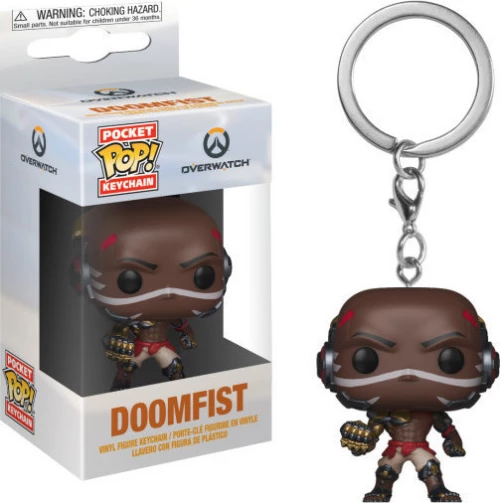 Pocket Pop! Keychain Games: Overwatch - Doomfist