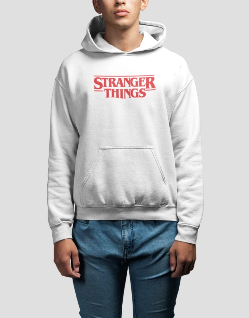 Stranger Things Hoodie - BLACK