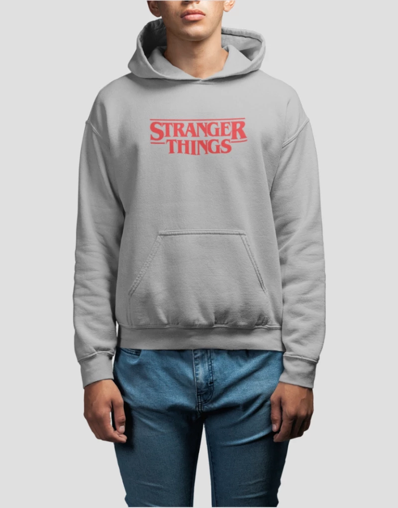 Stranger Things Hoodie - BLACK