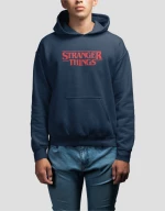 Stranger Things Hoodie - BLACK