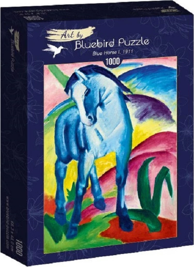 Museum Series Franz Marc Blue Horse I 1911 2D 1000pcs