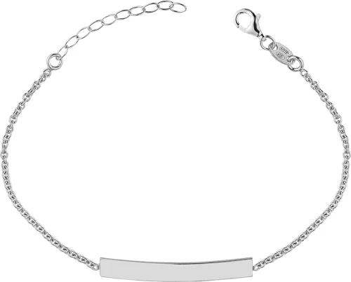 Βραχιόλι ταυτότητα από ασήμι 925°