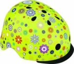Globber Κράνος Elite Lights XS/S (48-53cm) Lime Green Flowers 507-106