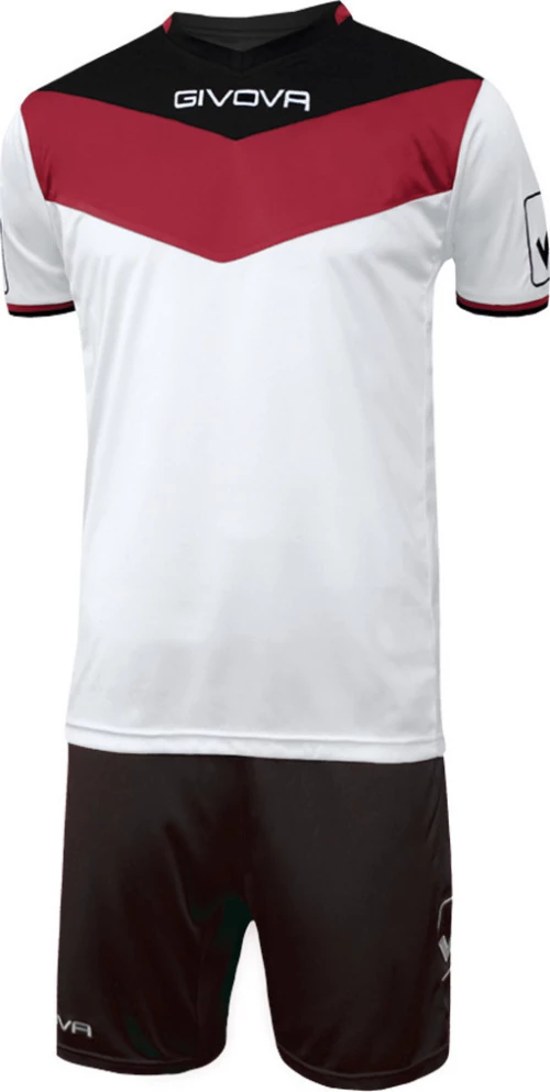 Givova Kit Campo White/Red/Black