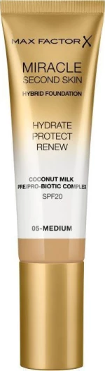 Max Factor Miracle Second Skin 05 Medium 30ml