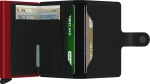 Secrid Miniwallet Matte Black-Red