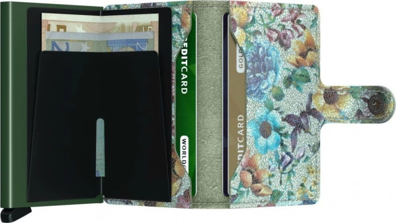 Secrid Miniwallet Crisple Pistachio Floral