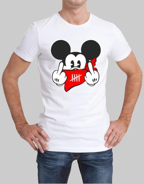 Mickey Mouse Swag t-shirt - WHITE