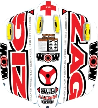 WOW Ski Tube, ZIG ZAG, 152x137cm