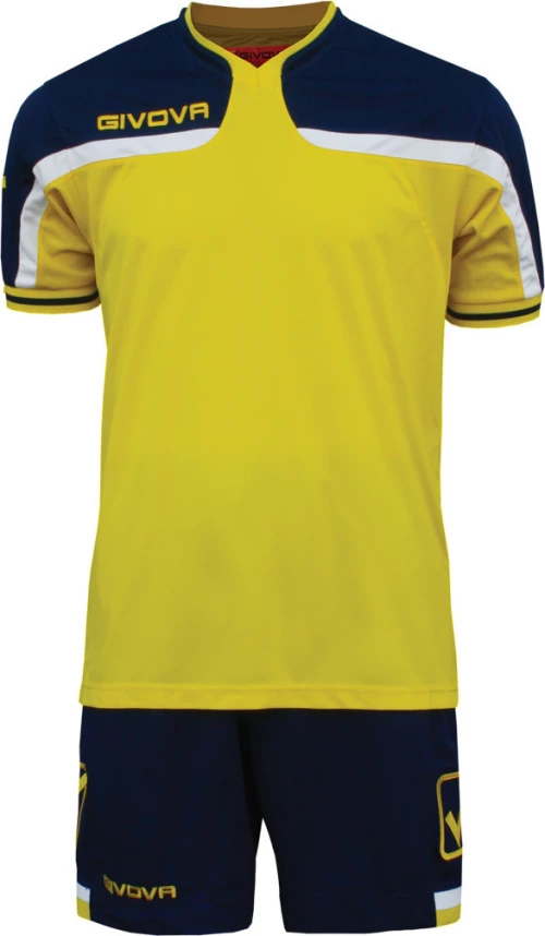 Givova Kit America Yellow/Blue
