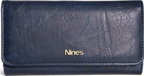 Nines Πορτοφόλι 20682L9_ΜΠΛΕ NAVY