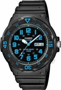 Casio Collection Mrw-200H-2Bveg Black Rubber Strap