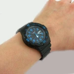 Casio Collection Mrw-200H-2Bveg Black Rubber Strap