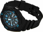 Casio Collection Mrw-200H-2Bveg Black Rubber Strap