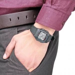 Casio Standard W-800H-1Ave Black Rubber Strap