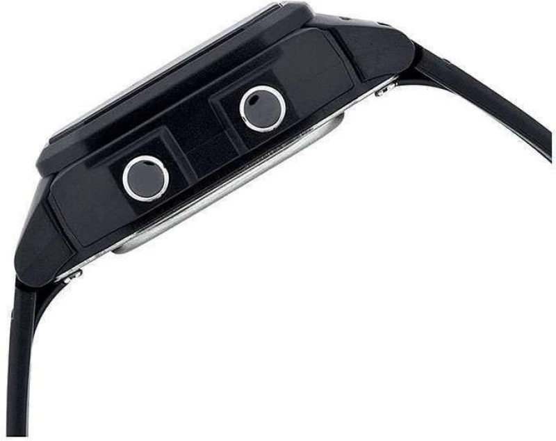 Casio Standard W-800H-1Ave Black Rubber Strap