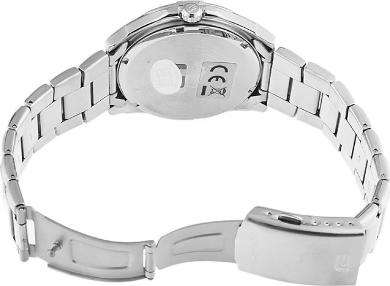 Casio Ρολόι με Μεταλλικό Μπρασελέ σε Ασημί χρώμα