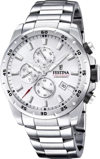 Festina Chrono Sport F20463/1 Silver Stainless Steel Bracelet